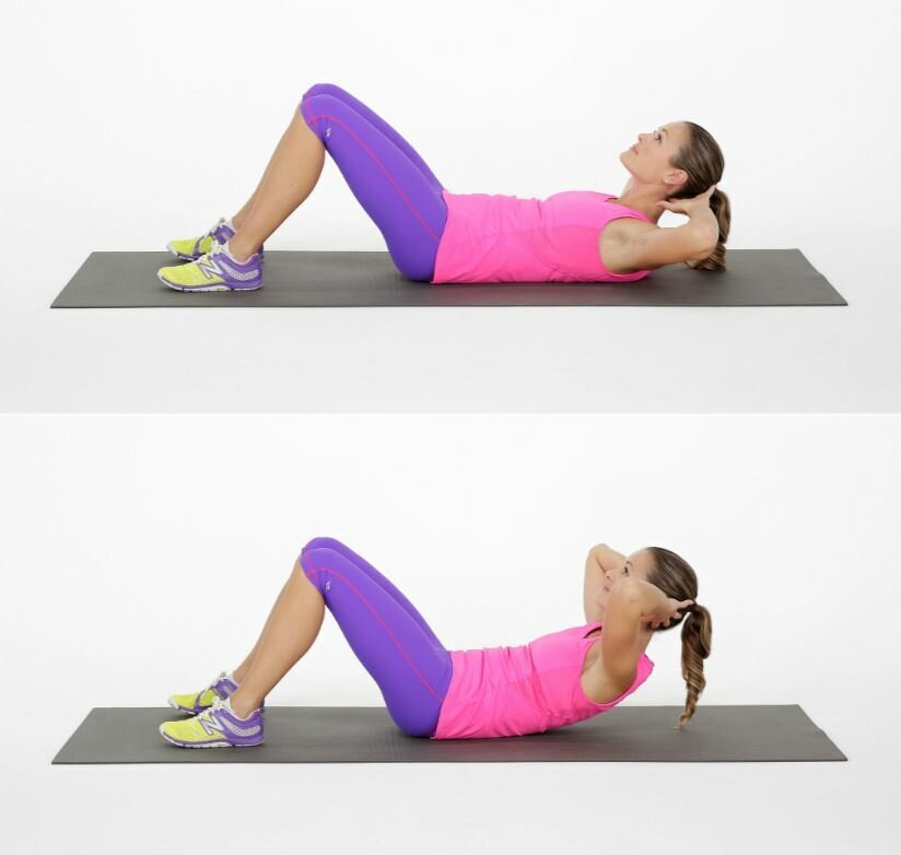 Упражнения для идеального пресса