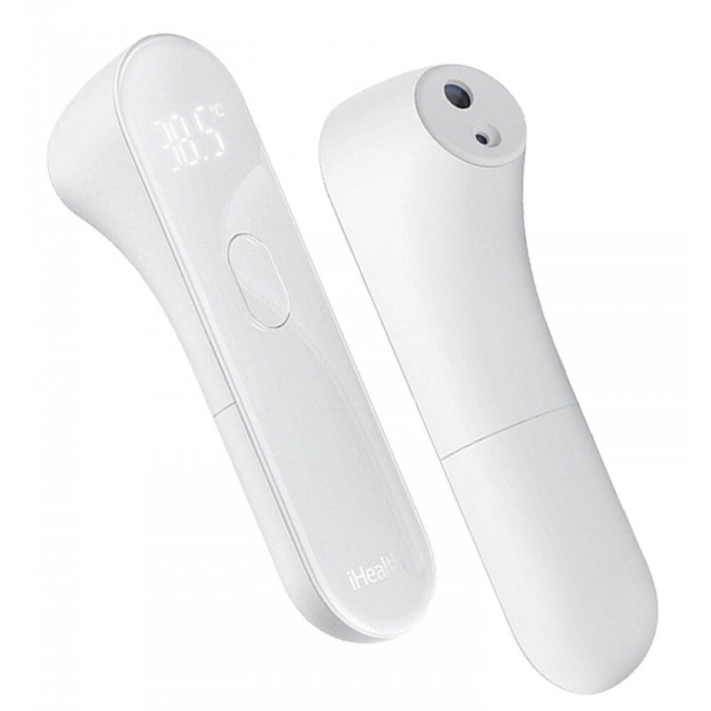 Один популярных бесконтактных термометров - Xiaomi ihealth. Яркий дисплей, мгновенное измерение