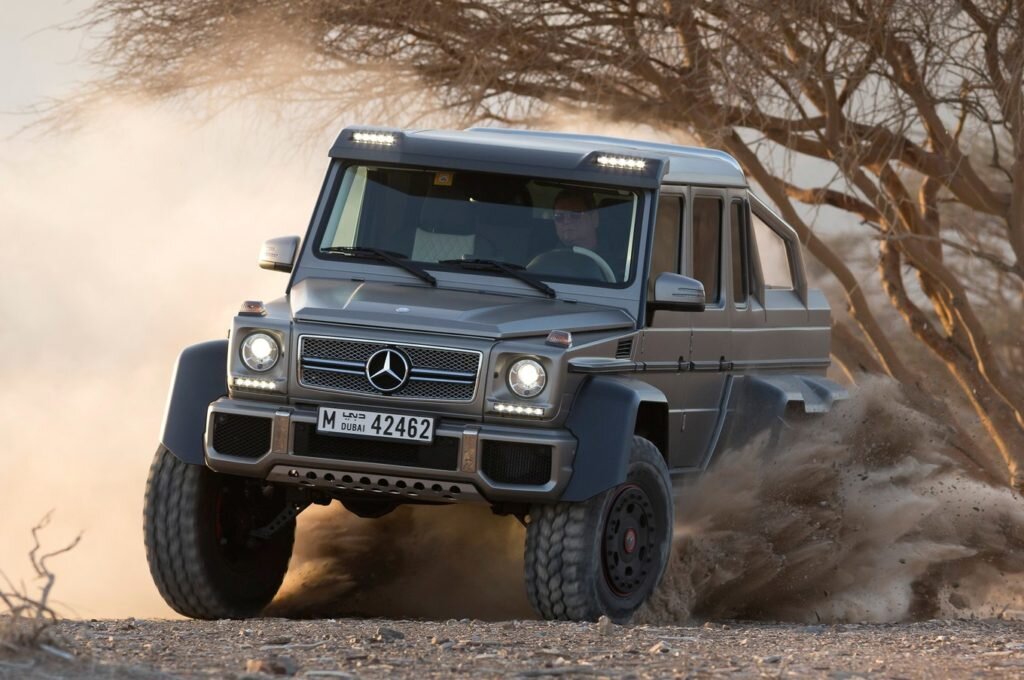 Mercedes G63 AMG 6×6: немцы построили шестиколесный Гелендваген