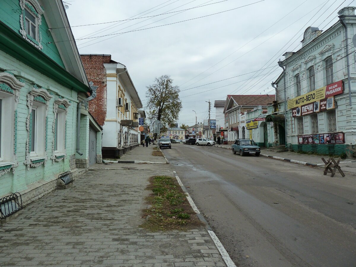 Улицы Городца.