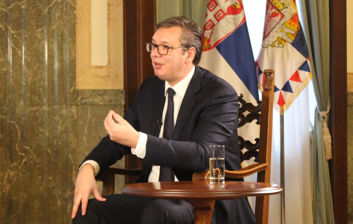 Александр Вучич, фото БЭ