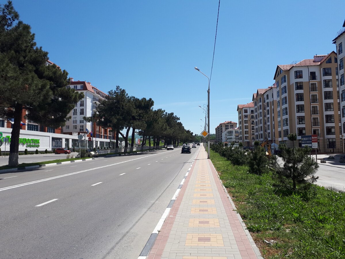 Улица Луначарского Геленджик