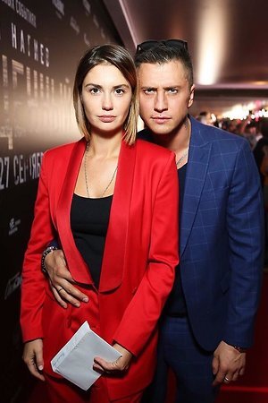 Павел Прилучный и Агата Муцениеце 