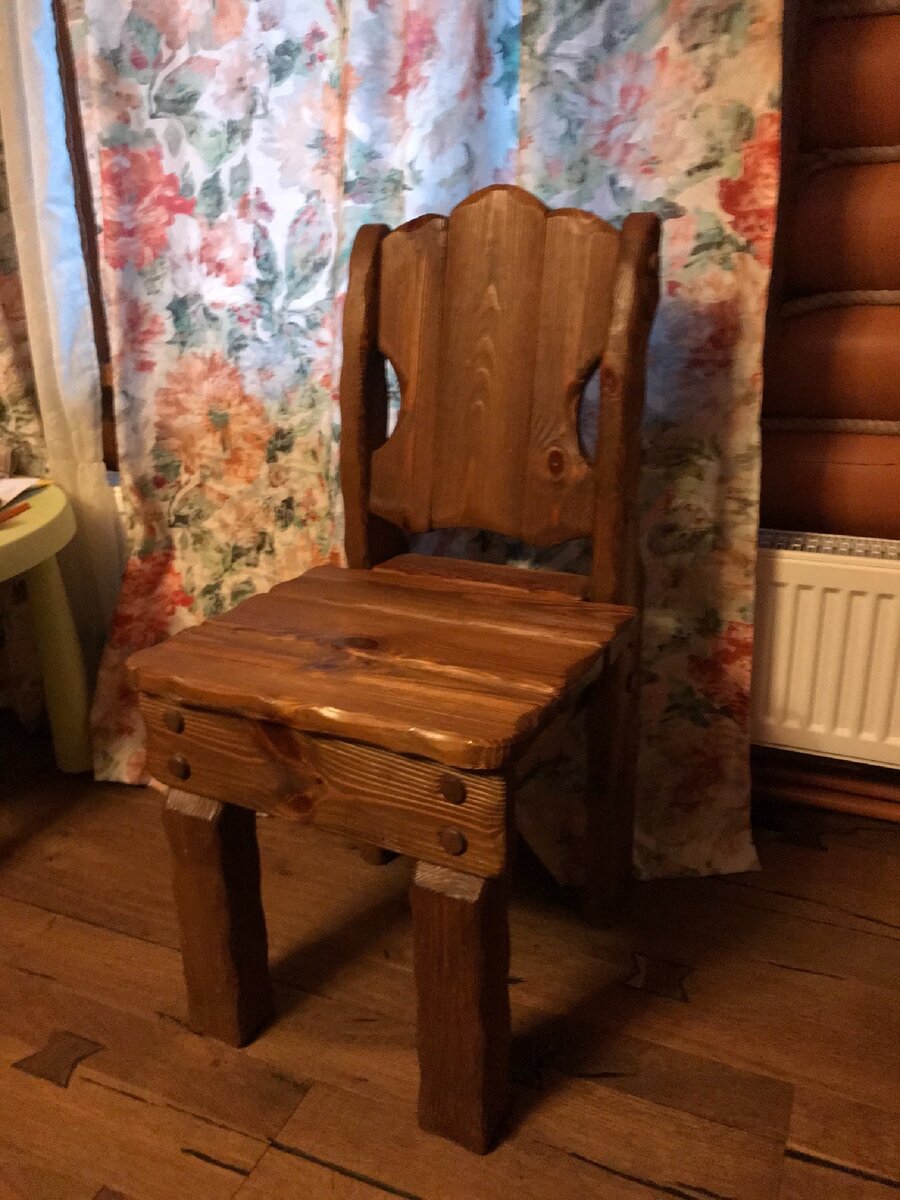 Стул из дерева от производителя — купить деревянный стул под старину