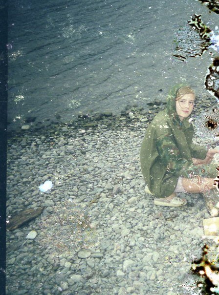 Фотка сделана, когда с папой плавала на рыбалку.