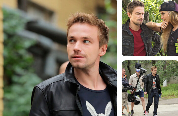 Кадры со съёмок 