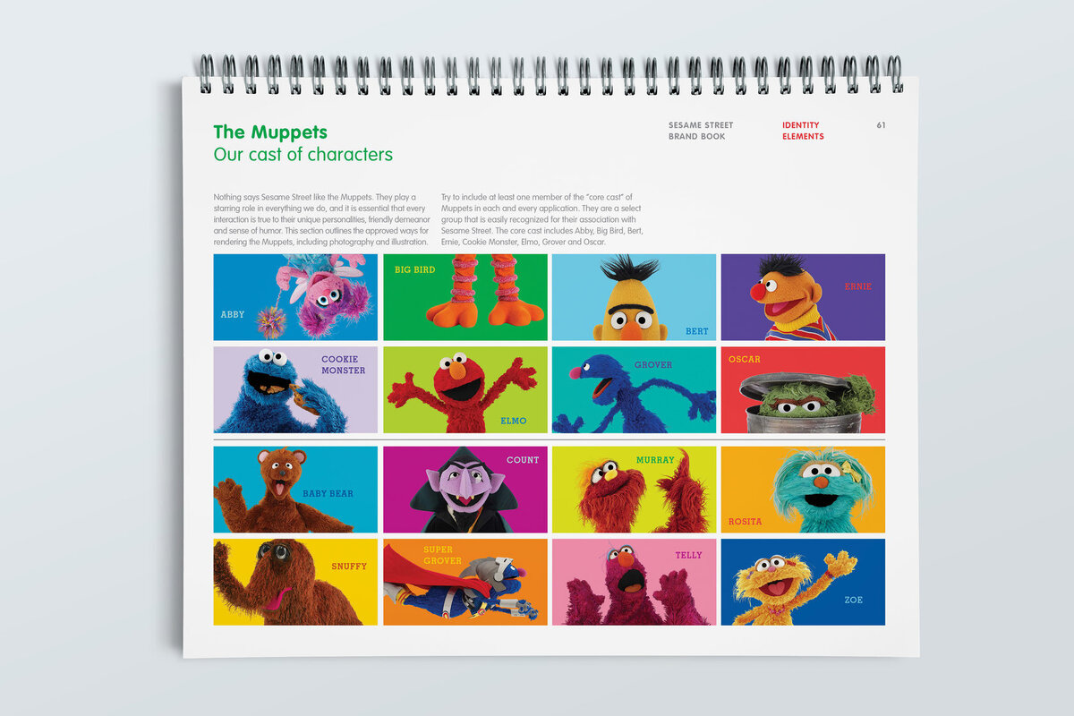 Фото: брендбук Sesame Street