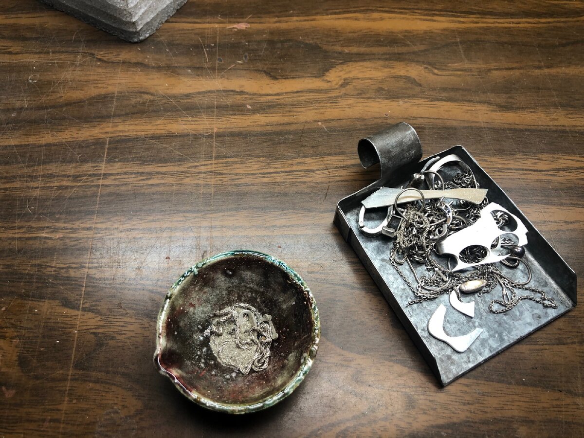 Металл заказчика и фондовый металл готовы к плавке.