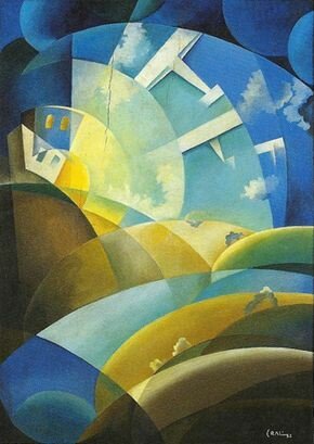 Футуристическая картина