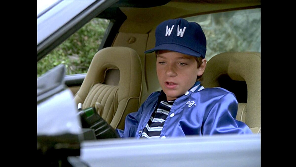 Кадр из сериала "Рыцарь дорог", 1982 г.