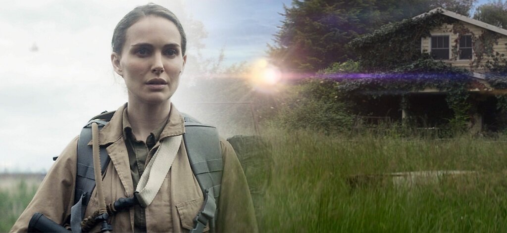 Коллаж автора. Фильм "Аннигиляция"