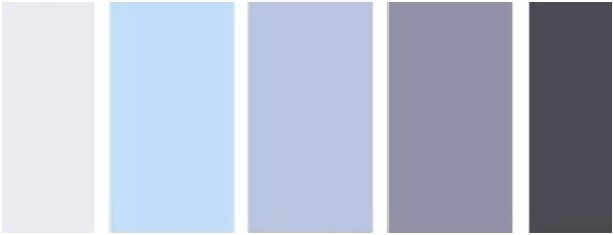 Холодные оттенки