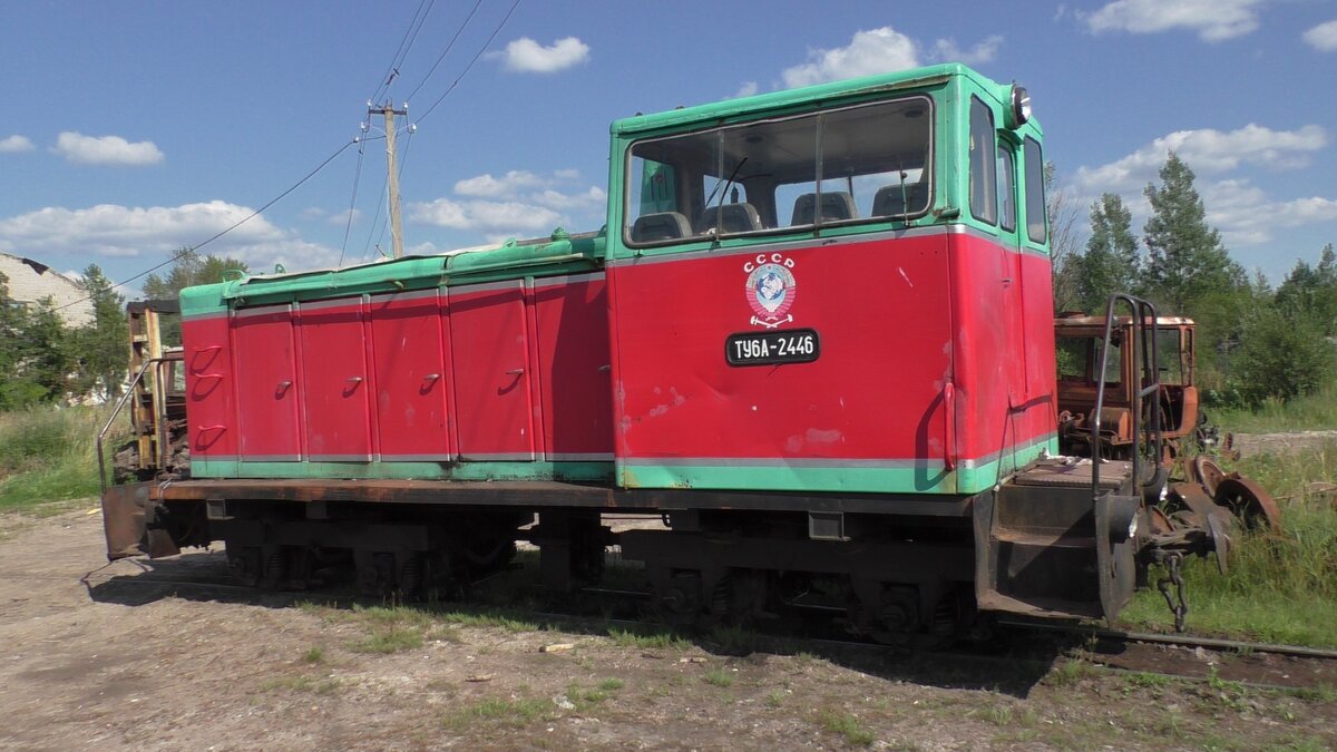 Единственный сохранившийся тепловоз ТУ6А -2446