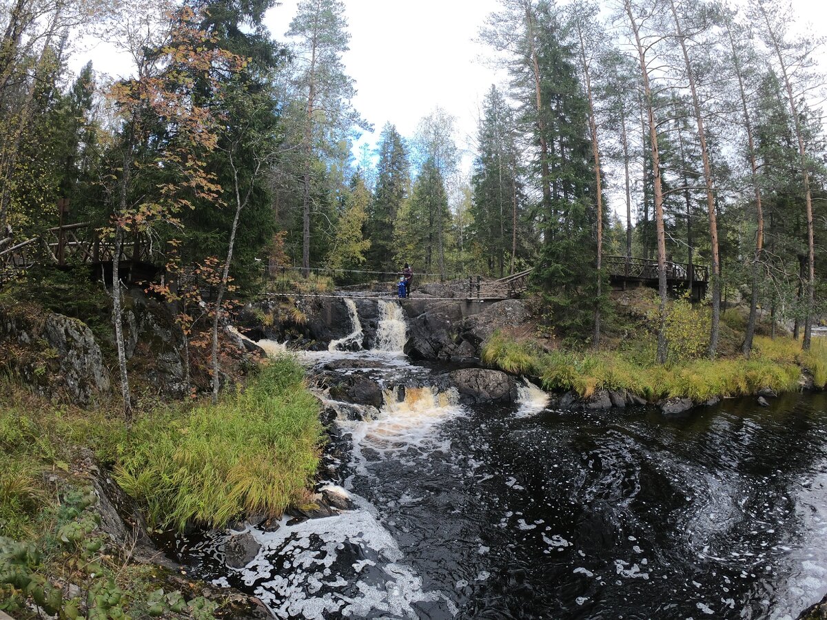 Рускеальский водопад
