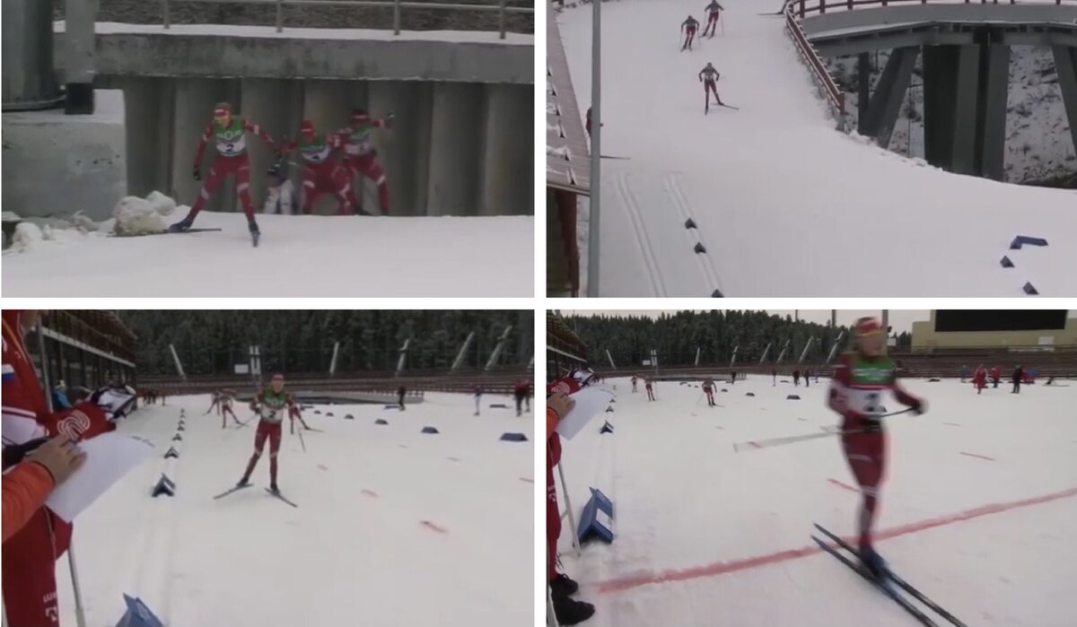 Развязка женской гонки