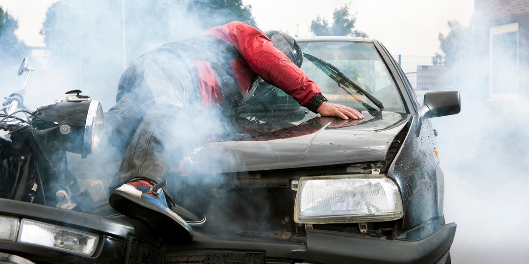 Авария и ампутация ноги