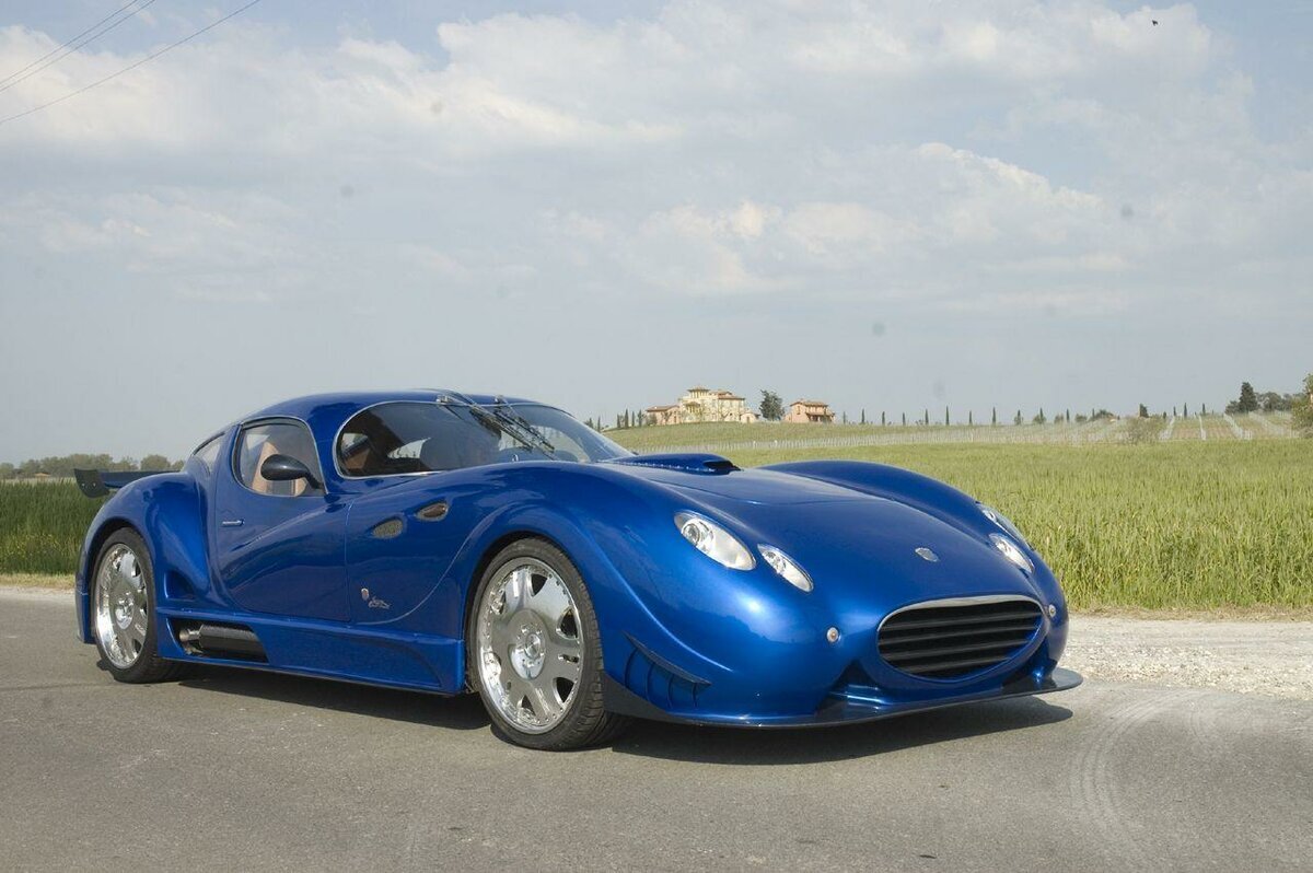 Итальянцы построили еще один суперкар: Mazzanti Antas V8 GT.