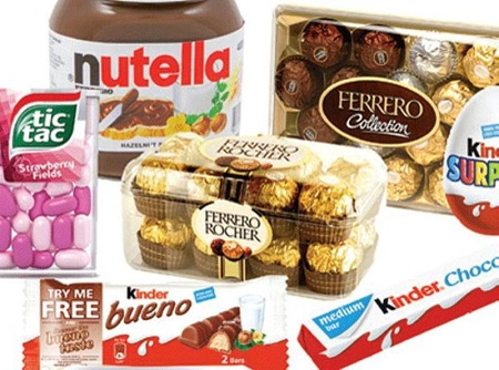 Kinder on sale nutella ferrero