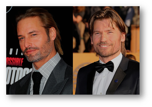 Николай Костер-Вальдау -  датский актёр и продюсер (1970) и Джош Холлоуэй - американский актёр (1969)