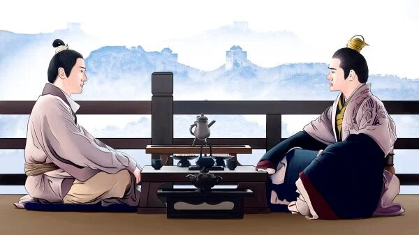 Самая трогательная дружба в мире (Рисунок: Винни Ван/Взгляд на Китай)