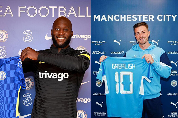 Грилиш и Лукаку вошли в ТОП 10 самых дорогих трансферов футбола