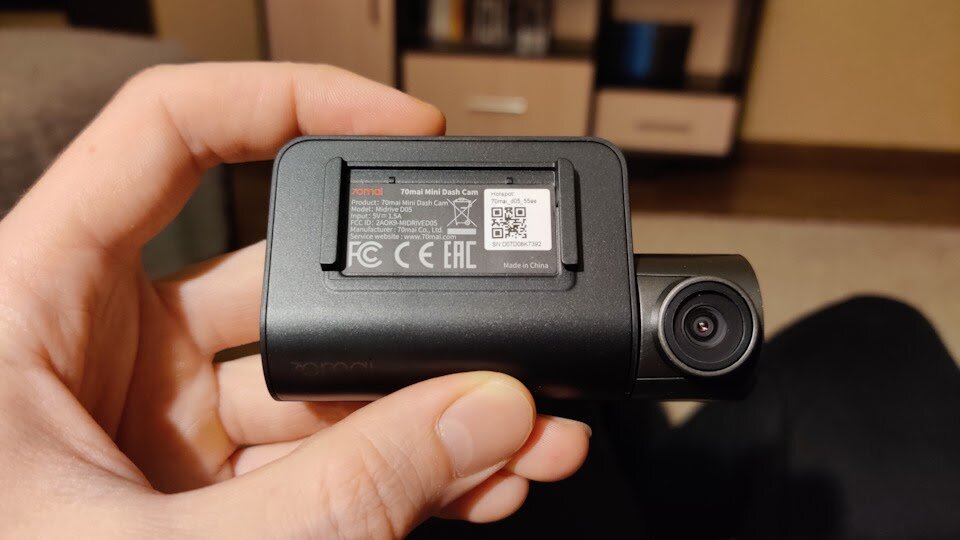 Xiaomi 70mai Mini Dash Cam Midrive D05 — компактный регистратор без дисплея. Источник: drive2.ru