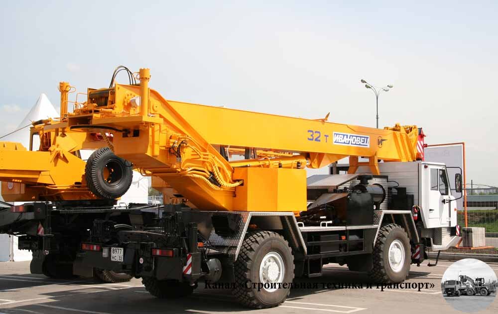 Как Ивановский автокрановый на экзотику потянуло | Строительная техника ...
