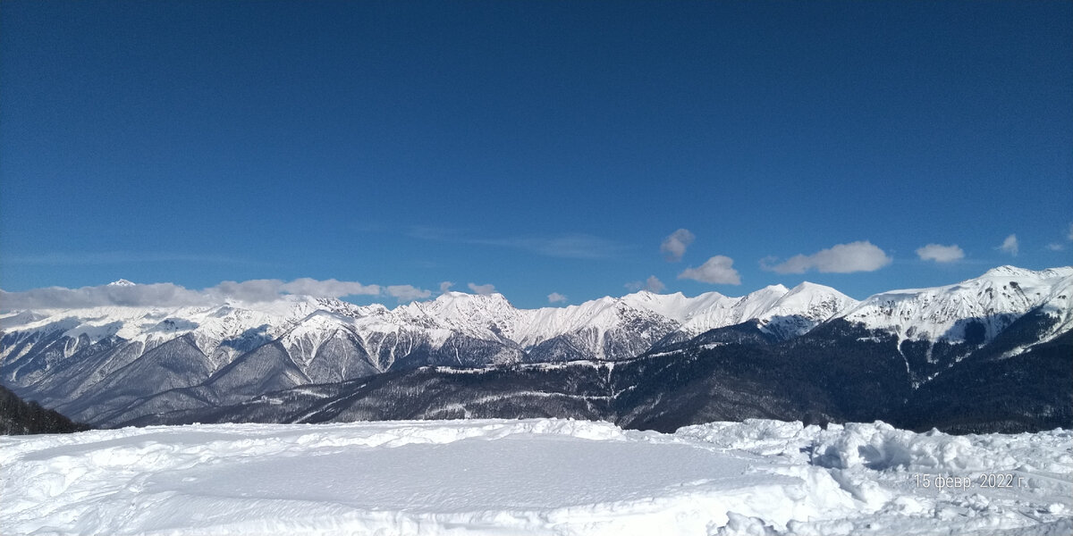 Шикарные виды Красной поляны