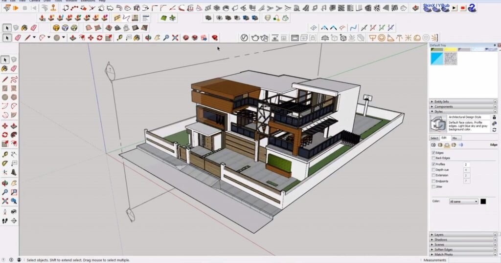 Sketchup проблемы с производительностью.