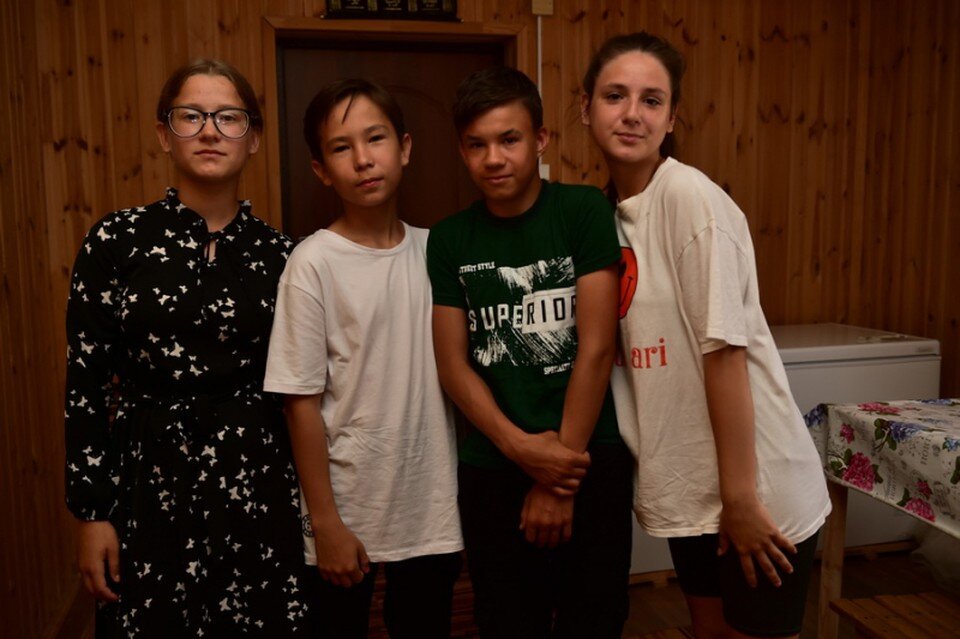     В этой многодетной семье есть правило – старшие присматривают за младшими.  Из личного архива героя публикации