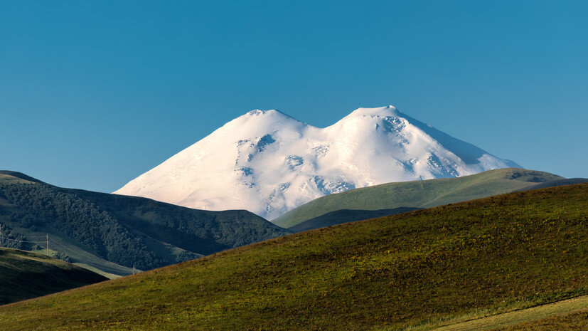 Кабардино Балкария всадник Эльбрус