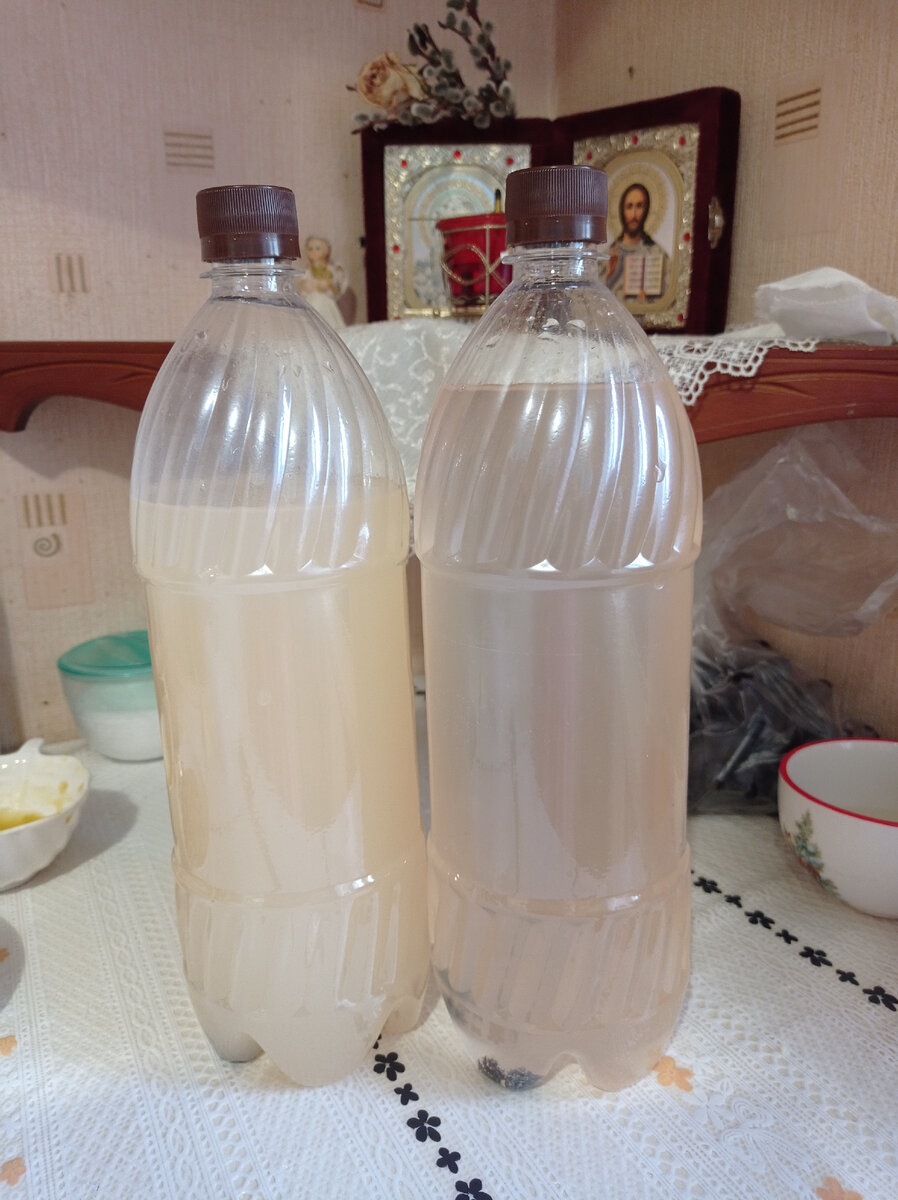 Имбирный, газированный квас. 