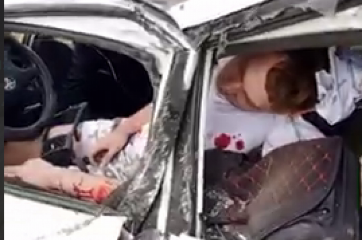    Человека зажало в машине после ДТП в Ивановке в Чите