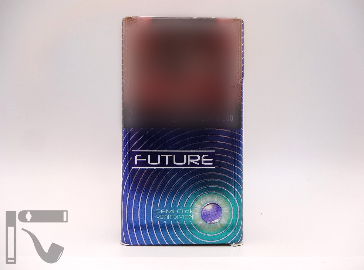 Сигареты Future Mentol Violet. Фото: © канал "Уголок Курильщика"