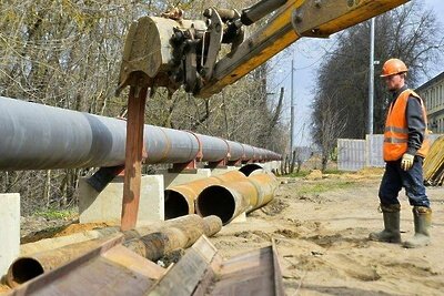    Капремонт сетей водоотведения в Солнечногорске ©Пресс-служба министерства ЖКХ Московской области