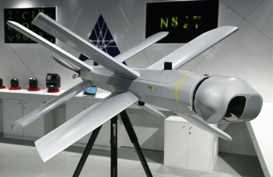 Новый высокоточный ударный беспилотный летательный комплекс "ZALA ЛАНЦЕТ" на экспозиции в павильоне концерна "Калашников" - Фото: Ладислав Карпов/ТАСС