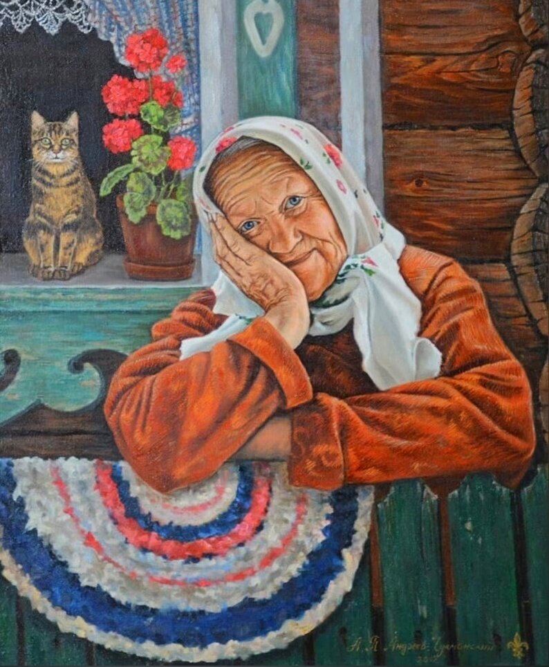 Стихотворение про бабушку