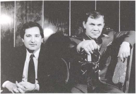 Исполком Конгресса русских общин, май 1995. Дмитрий Рогозин, Александр Лебедь