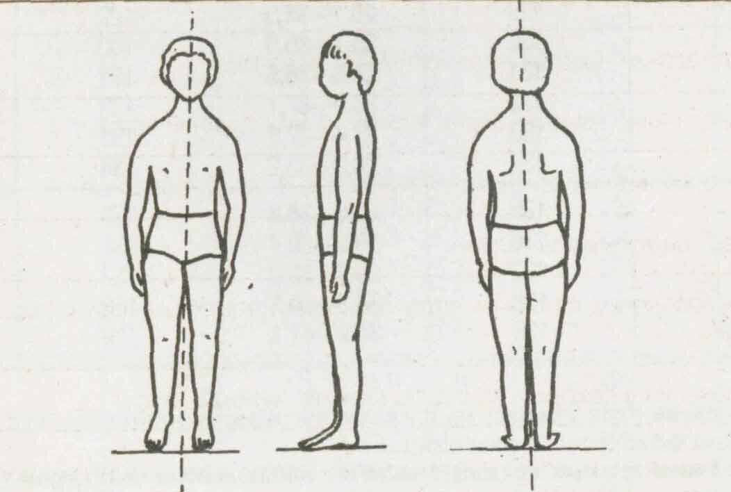 Положение стоящего тела человека. Нормальная осанка ребенка. Правильная осанка вид сбоку. Методика осанки. Осанка схематично.