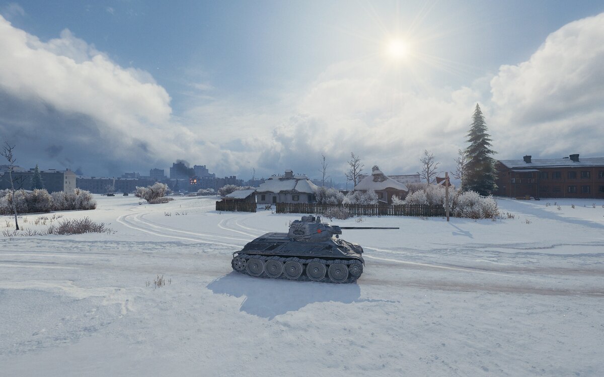 Легендарная "тридцатьчетверка".