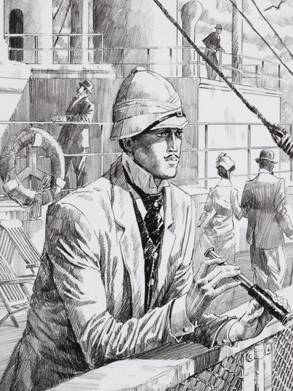 Иллюстрации к роману "Левиафан".