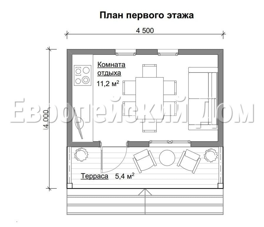 Равноценная альтернатива домика барбекю по низкой цене