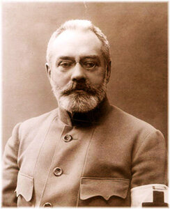 Гучков Александр Иванович (1862-1936). Фотография времен Первой мировой войны. из Википедии. (Общественное достояние). 