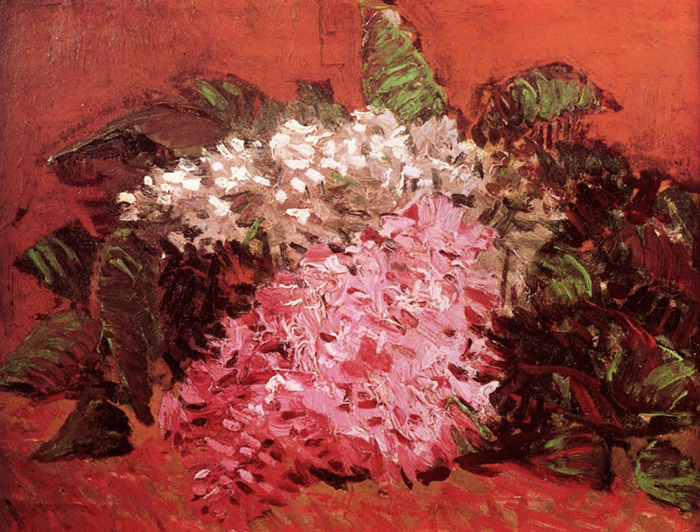 Винсент Ван Гог, "Сирень", 1887 г. Место нахождения - Музей Арманда Хаммера, Лос-Анджелес, США