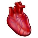 Так выглядит эмодзи-сердце из новой коллекции смайликов