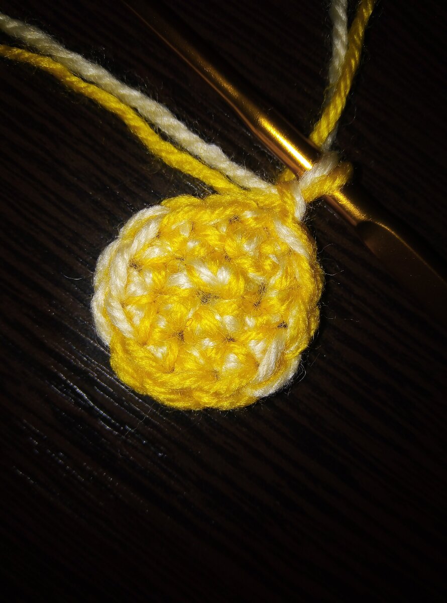 Круг крючком