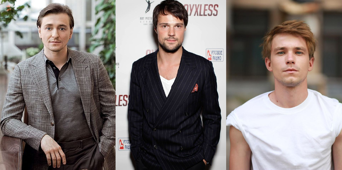           Сергей Безруков                                Данила Козловский                         Александр Петров