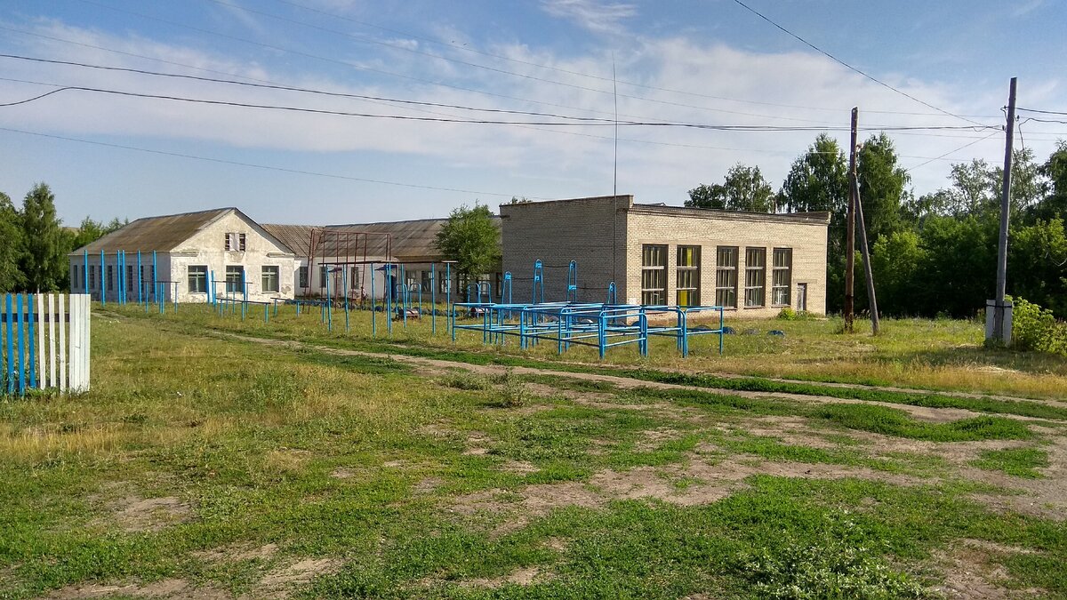 Наша деревенская школа, где я учился