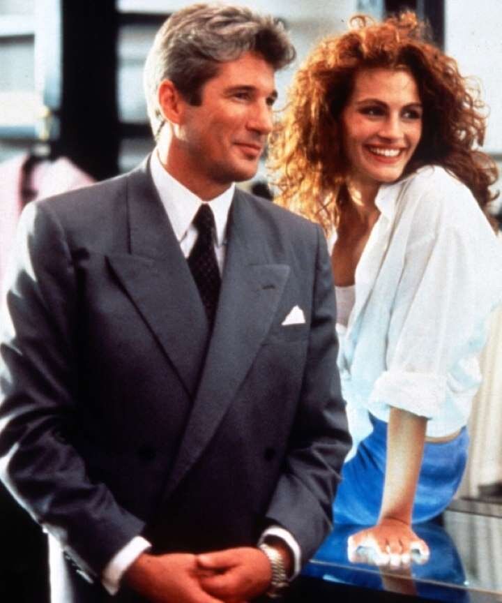 Главные герои фильма "Красотка" 