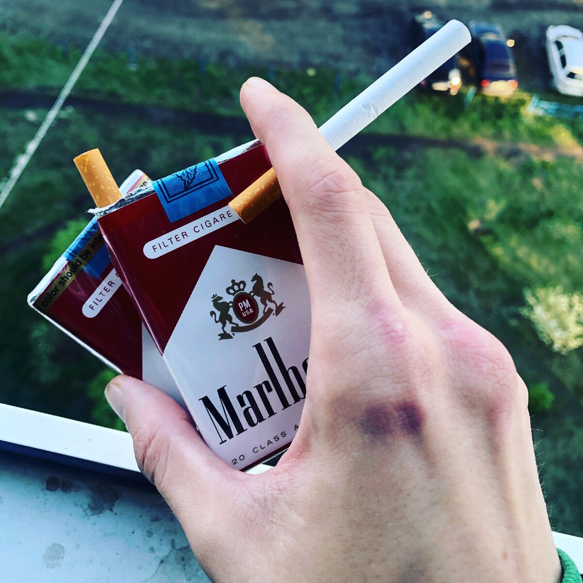 Эстетика сигарет Marlboro